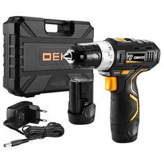 Аккумуляторная дрель-шуруповерт DEKO GCD12DU3 SET 3 Li-Ion 1.5 А·ч 12 В x2 кейс