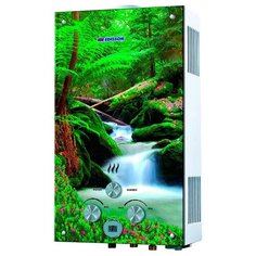 Проточный газовый водонагреватель Edisson Flame F 20 GD (Лес)