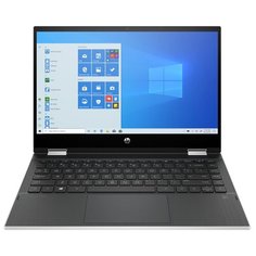 Ноутбук HP PAVILION x360 14-dw1 (/14") (/14") (/14") (/14") (/14")005ur (Intel Core i3 1115G4 3000MHz/14"/1920x1080/8GB/256GB SSD/Intel UHD Graphics/Windows 10 Home) 2X2R0EA, естественный серебристый/пепельно-серебристый