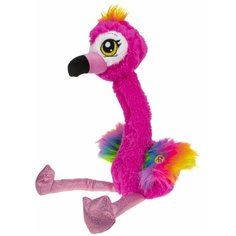 Интерактивная мягкая игрушка ZURU Pets Alive Танцующий фламинго розовый