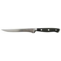 Нож филейный Taller Across, лезвие 15 см, черный