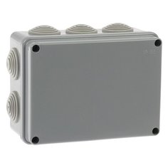 Распределительная коробка TUNDRA 4283313 наружный монтаж 150x110 мм серый
