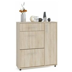 Обувница СОКОЛ ТП-4 , размер (ШхГ): 90х29 см , цвет: дуб сонома