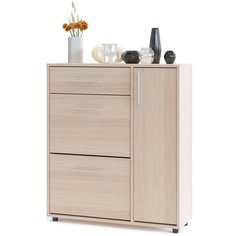 Обувница СОКОЛ ТП-4 , размер (ШхГ): 90х29 см , цвет: беленый дуб