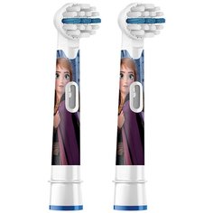 Набор насадок Oral-B Stages Kids Frozen для электрической щетки, белый, 2 шт.