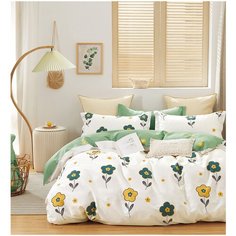 Постельное белье Евро, 4 наволочки Tango (Танго) TPIG6-1360 КОД1038, Сатин (Твил), 50x70 и 70x70