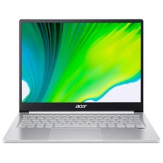Ноутбук Acer Swift 3 SF313-53G-76XJ (Intel Core i7 1165G7 2800MHz/13.5"/2256x1504/16GB/1TB SSD/NVIDIA GeForce MX350 2GB/Endless OS) NX.A4HER.005, серебристый