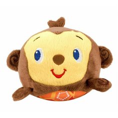 Интерактивная развивающая игрушка Bright Starts Музыкальная обезьянка, коричневый/бежевый