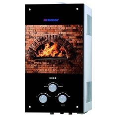 Проточный газовый водонагреватель Edisson Spark S 20 G (Камин)