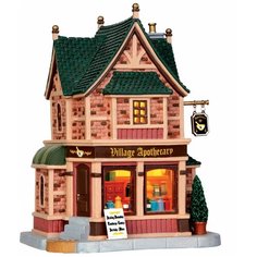 Фигурка LEMAX Деревенская аптека 20.4 х 15.5 х 12 см бежевый/зеленый