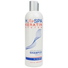 H.AirSPA Шампунь keratin system color protect, 354 мл