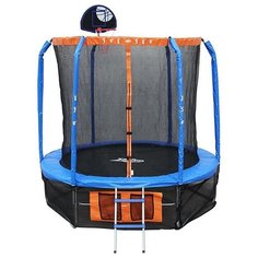 Каркасный батут ECOS BS-12FT-3 366х366х259 см черный