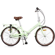 Городской велосипед SHULZ Krabi V-Brake фисташковый (требует финальной сборки)