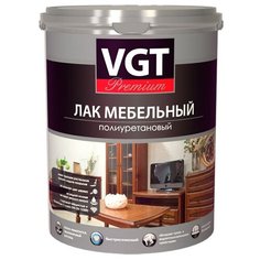 Лак VGT Premium мебельный матовый полиуретановый бесцветный 0.9 кг