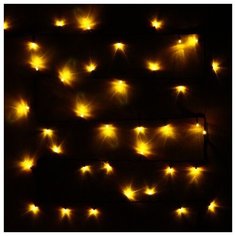 Гирлянда Серпантин Нить 2000 см, 240 ламп, теплый белый/черный провод