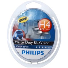 Лампа автомобильная галогенная Philips MasterDuty 13342MDBVS2 H4 75/70W 2 шт.