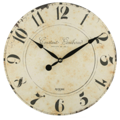 Часы настенные кварцевые Aviere 25604 бежевый