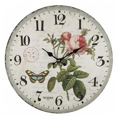 Часы настенные кварцевые Aviere 25505 бежевый