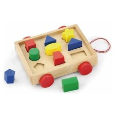 Каталка-игрушка Viga 58583 бежевый