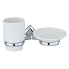 Стакан и мыльница WasserKRAFT Aller K-1126C