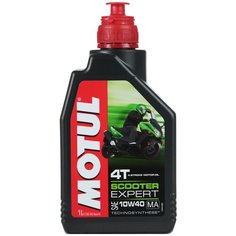 Полусинтетическое моторное масло Motul Scooter Expert 4T 10W40 MA, 1 л