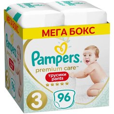 Pampers Premium Care трусики 3 (6-11 кг), 96 шт.