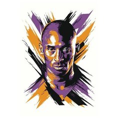 Картина по номерам "Коби Брайант", 40x60 см