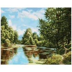 Картина по номерам "В родном краю", 40x50 см Белоснежка