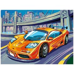 Картина по номерам "McLaren F1 GTR", 30x40 см Белоснежка