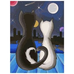 Картина по номерам "Вместе", 30x40 см Белоснежка