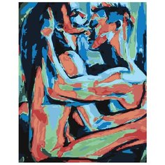 Картина по номерам Живопись по Номерам "Мужчина и женщина", 40x50 см