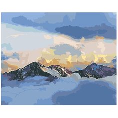 Картина по номерам Живопись по Номерам "Высоко в горах", 40x50 см