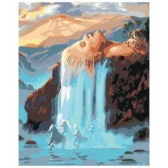 Картина по номерам Живопись по Номерам "Сюрреалистический водопад", 40x50 см