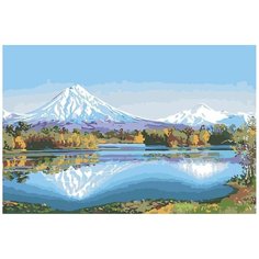 Картина по номерам Живопись по Номерам "Горное озеро", 40x60 см