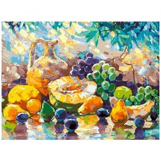 Картина по номерам Белоснежка "Фруктовое лакомство", 30x40 см