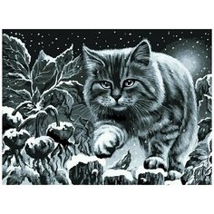 Картина по номерам Белоснежка "Спешу домой", 30x40 см