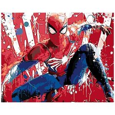 Картина по номерам Живопись по Номерам "Человек-паук 2", 40x50 см