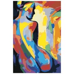 Картина по номерам Живопись по Номерам "Абстрактная девушка", 40x60 см