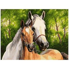 Картина по номерам Белоснежка "Мать и дитя 2" Елены Самарской, 30x40 см