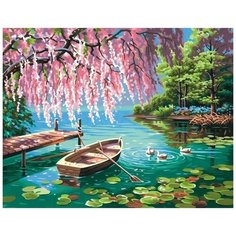 Картина по номерам Цветной "Причал", 40x50 см