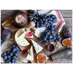 Картина по номерам Color Kit "Натюрморт с фруктами", 30x40 см