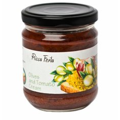 Паста из зеленых оливок и томатов ТМ Ricca Festa