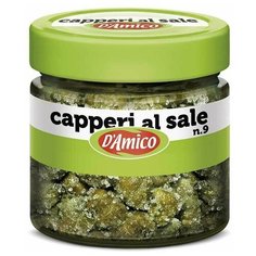 Каперсы в соли №9 75 г, Capperi al sale n.9 DAmico, 75 gr