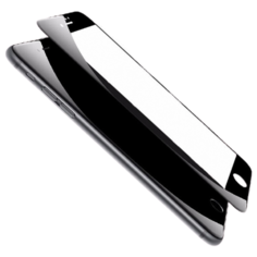 Защитное стекло 3D для Apple iPhone 7 Plus / 8 Plus черная рамка Bora Sco