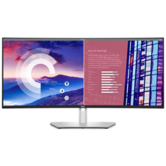 Монитор DELL U3821DW 37.5", серебристый