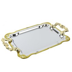 Поднос сервировочный с ручками, 48x29x3 см Nouvelle Home
