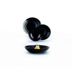 Столовый сервиз ALEXIE BLACK 18 предметов 6 персон Luminarc