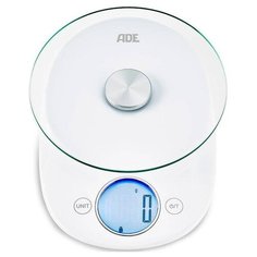 Весы кухонные ADE Carla KE1705 white, стекло