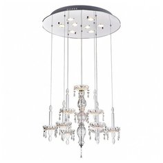 Накладной светильник Escada, 8х35W, хром, размеры (мм)-650x1500, плафон - неокрашенный