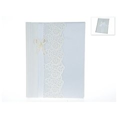 Свадебная книга "Кружева", для записи пожеланий, 21x27x2 см (16 листов) ENS